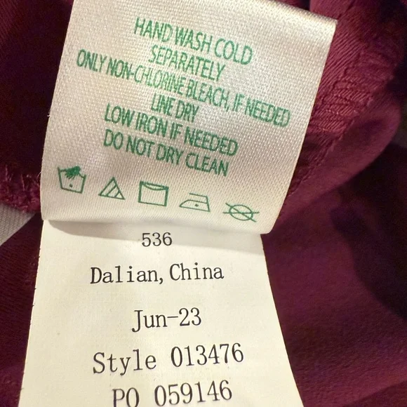 Lilly Pulitzer NWT Size 0 Amazing Burgundy Strapless Wide Leg Pant Jumpsuit - Picture 15 of 15